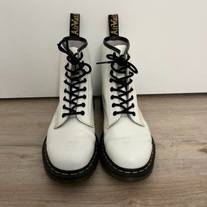 Dr. Marten 1460 White Boots